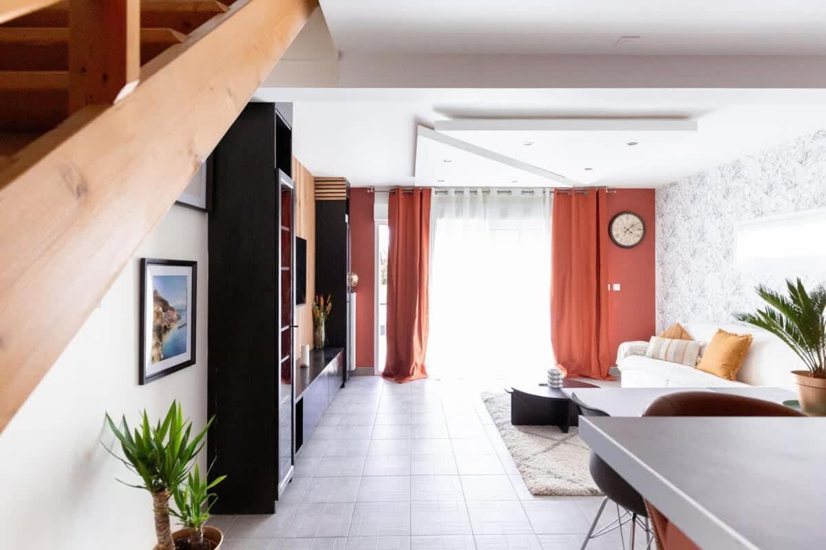 Loft Moderne Et Cosy Proche Des Villes Et Plages Demouville Exteriör bild