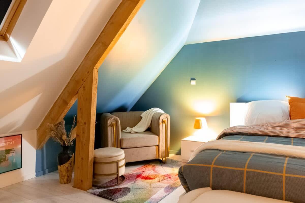 Loft Moderne Et Cosy Proche Des Villes Et Plages Demouville Exteriör bild