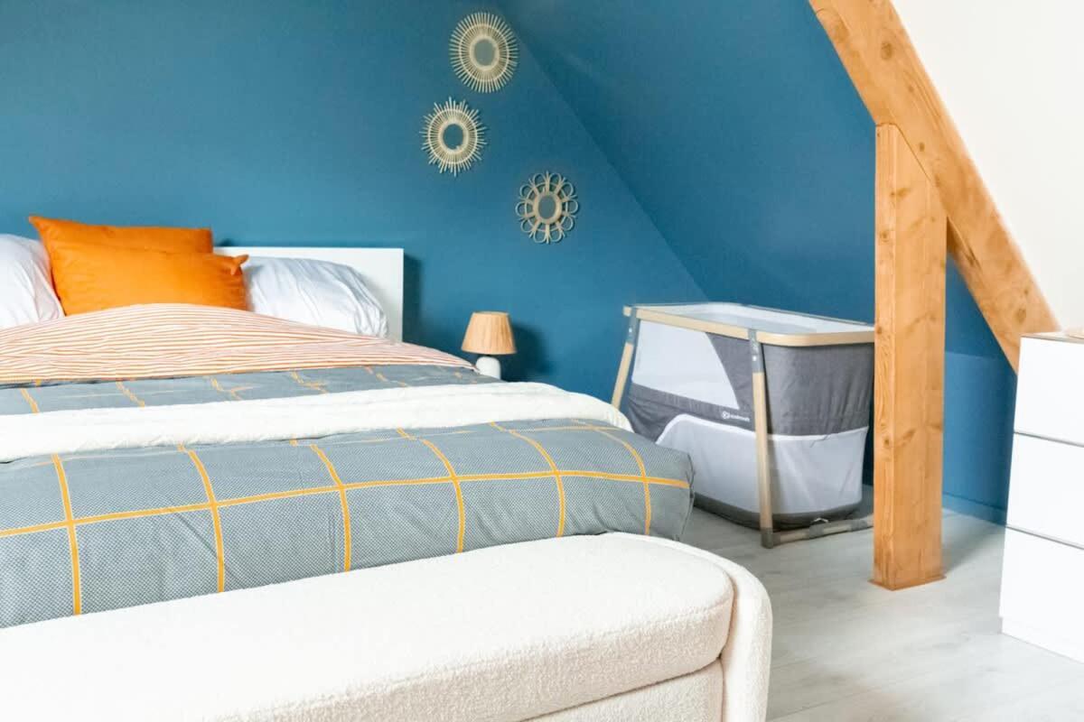 Loft Moderne Et Cosy Proche Des Villes Et Plages Demouville Exteriör bild