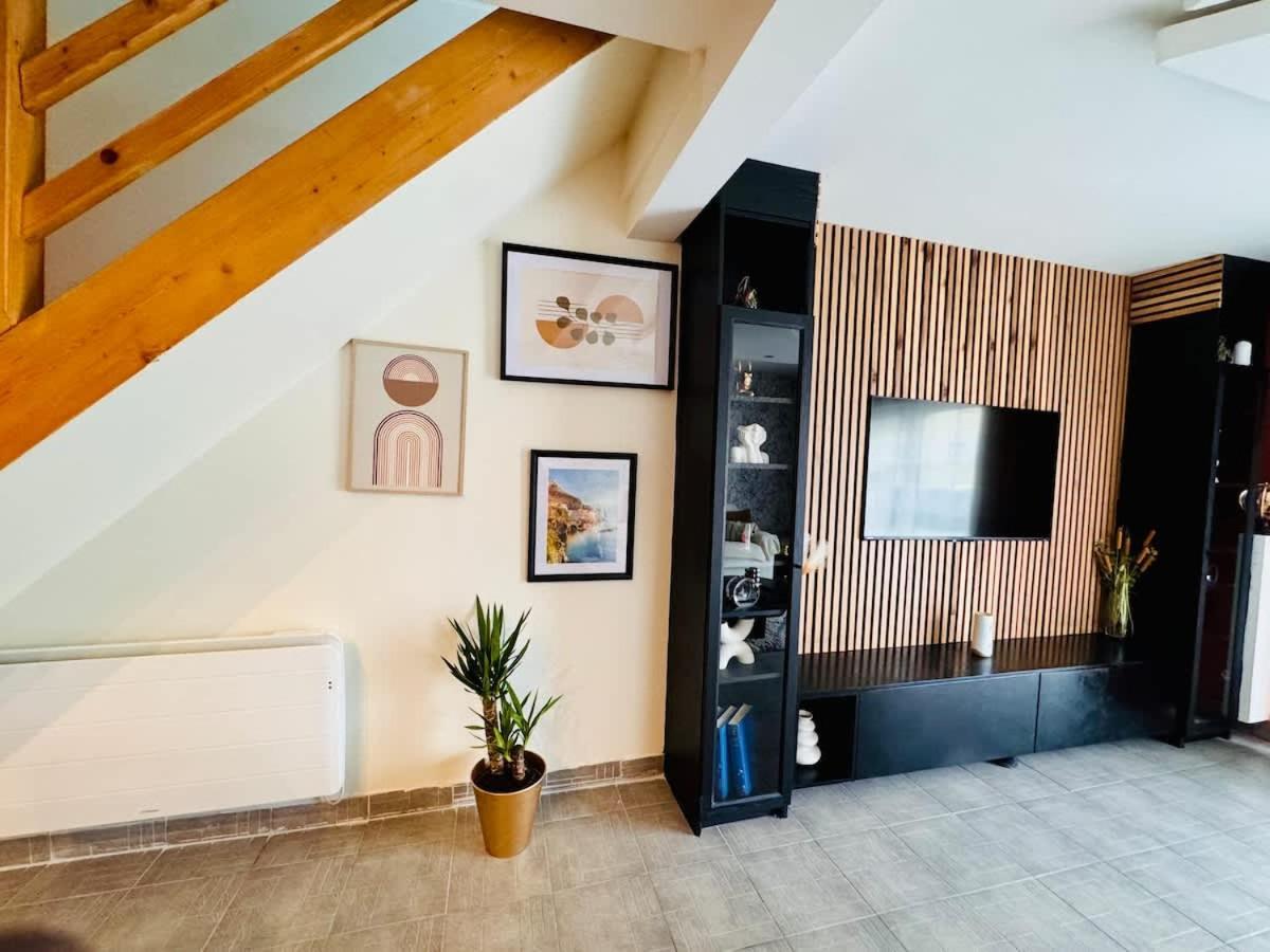 Loft Moderne Et Cosy Proche Des Villes Et Plages Demouville Exteriör bild