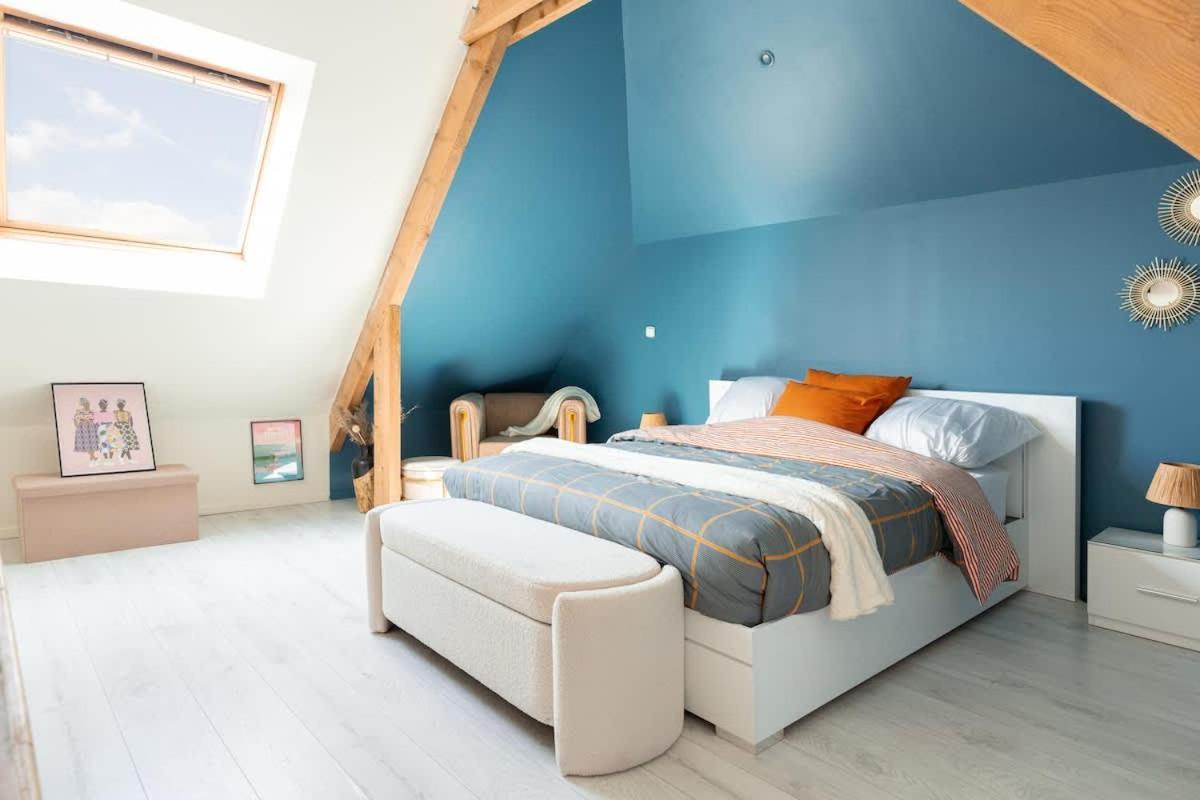 Loft Moderne Et Cosy Proche Des Villes Et Plages Demouville Exteriör bild