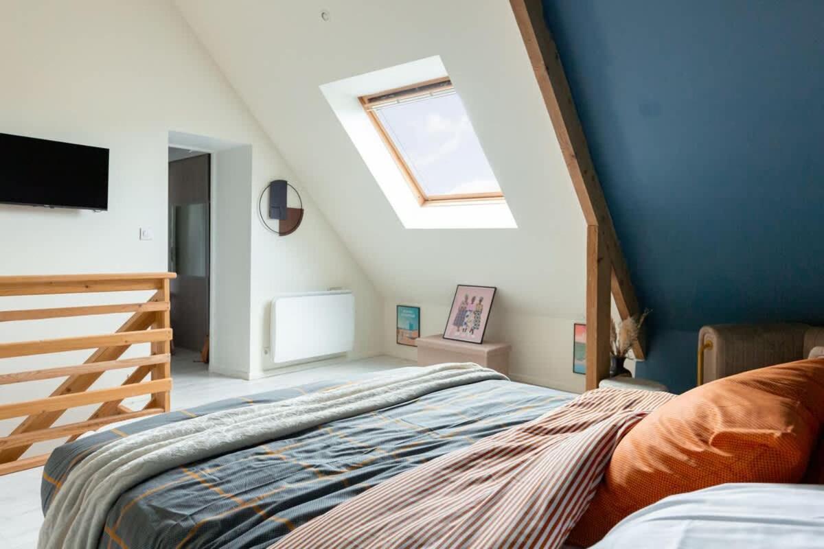 Loft Moderne Et Cosy Proche Des Villes Et Plages Demouville Exteriör bild